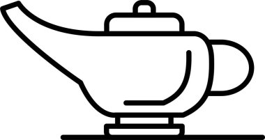 Arap Sihirli Lamba Hattı Simge Tasarımı