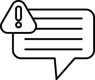 Uyarı Satırı Simgesi Tasarımı