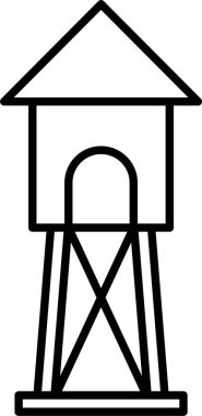 Watchtower Satır Simgesi Tasarımı