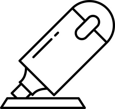 Vurgulayıcı Satır Simgesi Tasarımı