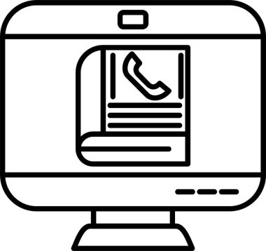 Kişi Kitap Satırı Simgesi Tasarımı