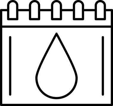 Kan Çizgisi Simgesi Tasarımı