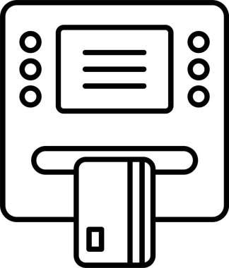 Atm Satır Simgesi Tasarımı