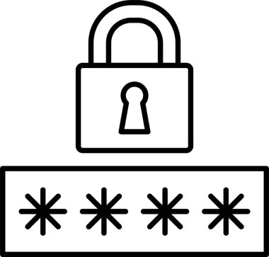 Parola Satırı Simgesi Tasarımı