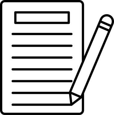 Yazıcı Satırı Simgesi Tasarımı