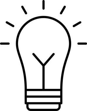 Yaratıcılık Çizgisi Simgesi Tasarımı