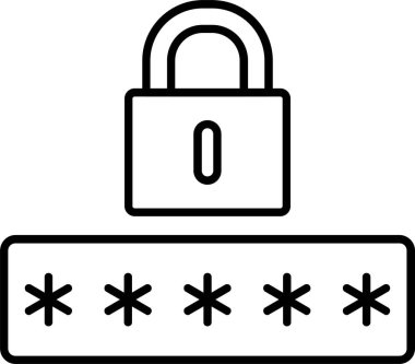 Parola Satırı Simgesi Tasarımı