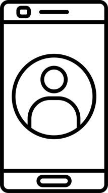 Kullanıcı satırı simgesi tasarımı