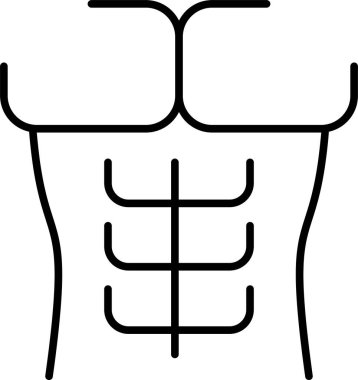 Altı Paket Satır Simgesi Tasarımı