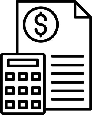 Bütçe Satırı Simgesi Tasarımı