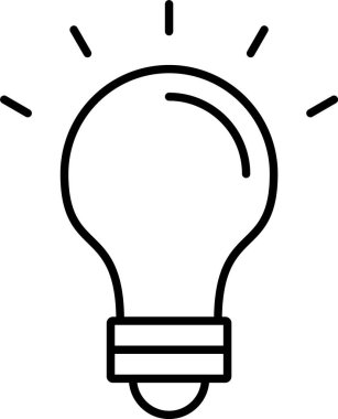 Işık Satırı Simgesi Tasarımı