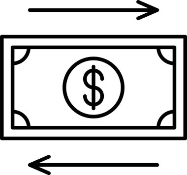 Cash Flow Satır Simgesi Tasarımı