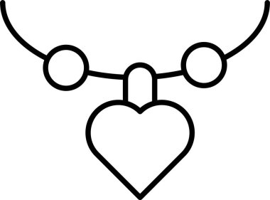 Kolye Satırı Simgesi Tasarımı