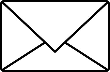 E- posta satırı simgesi tasarımı