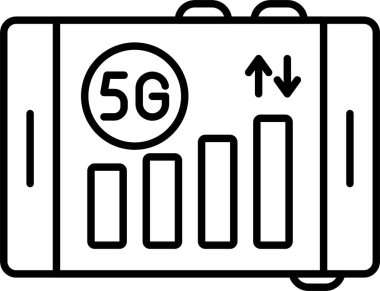 Sinyal Satırı Simgesi Tasarımı