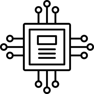 Çip Satırı Simgesi Tasarımı