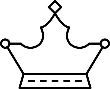 Monarşi Çizgisi Simge Tasarımı