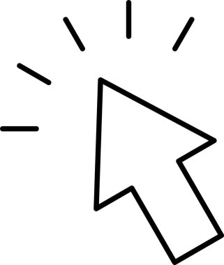 Fare İmleci Satır Simgesi Tasarımı