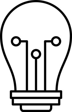 Ampul Hattı Simgesi Tasarımı
