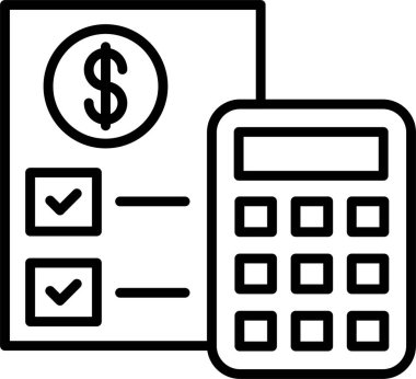 Bütçe Satırı Simgesi Tasarımı