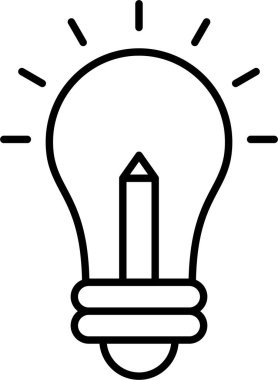 İnovasyon Satırı Simgesi Tasarımı