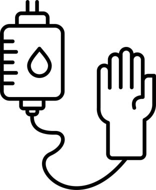 Kan Nakli Hattı Simgesi Tasarımı