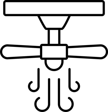 Tavan Pervanesi Simgesi Tasarımı