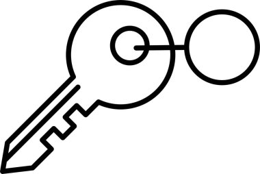 Anahtar satır simgesi tasarımı