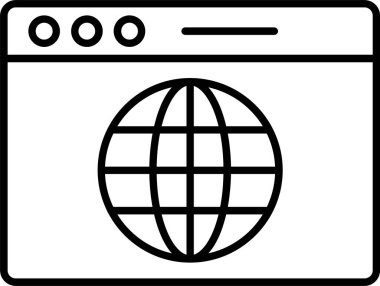 Web Satır Simgesi Tasarımı