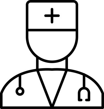 doktor satırı simgesi tasarımı