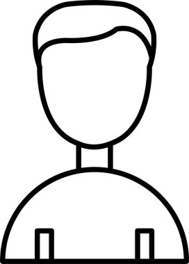 Kişi Satır Simgesi Tasarımı