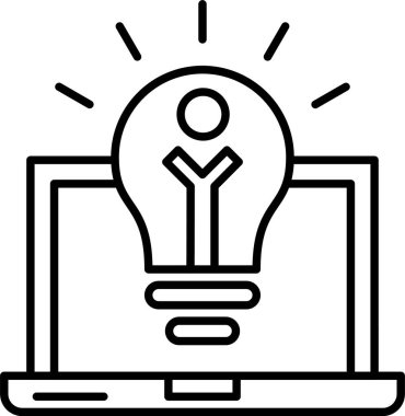 Fikir Satırı Simgesi Tasarımı