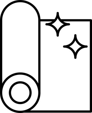 Kumaş Satırı Simgesi Tasarımı