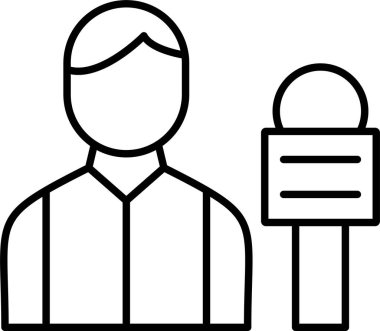 Muhabir Satırı Simgesi Tasarımı