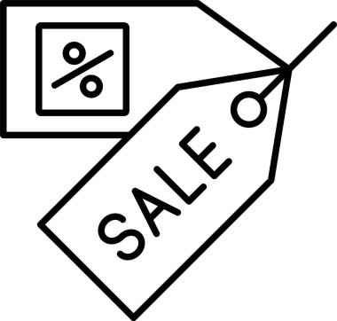 Satış Satışları Satır Simgesi Tasarımı