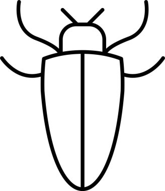 Böcek Satırı Simgesi Tasarımı