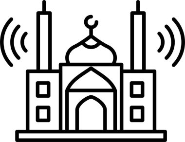 Adhan Satır Simgesi Tasarımı