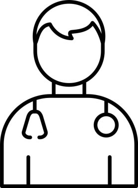 doktor satırı simgesi tasarımı