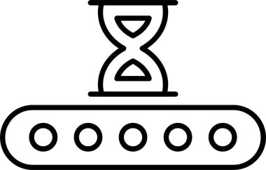 Bekleme Satırı Simgesi Tasarımı