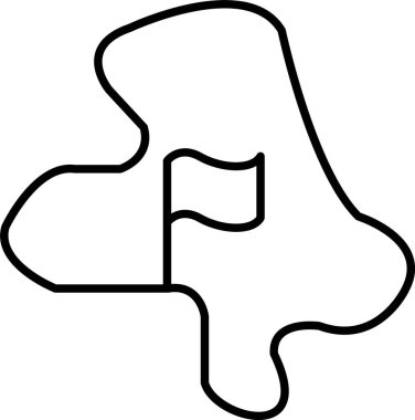 Racetrack Satır Simgesi Tasarımı