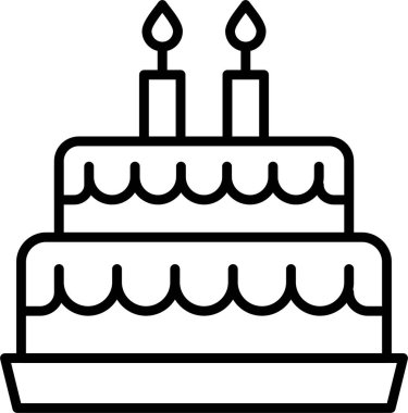 Pasta Çizgisi Simgesi Tasarımı