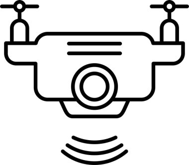 Drone Satır Simgesi Tasarımı