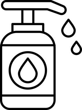 Losyon Satırı Simgesi Tasarımı