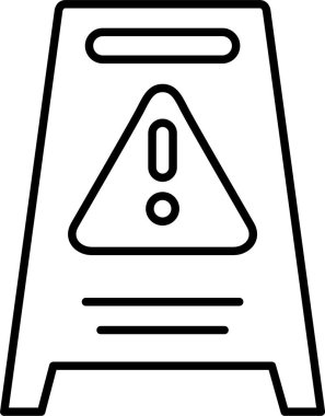 Tehlike İmza Satırı Simgesi Tasarımı