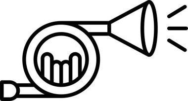 Boynuz Satırı Simgesi Tasarımı