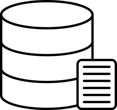 Veri Satırı Simgesi Tasarımı