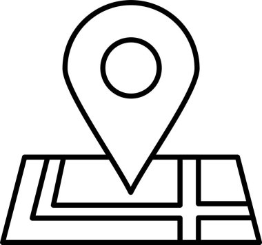 Harita Satırı Simgesi Tasarımı