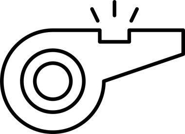 Satırı simgesi tasarım ıslık