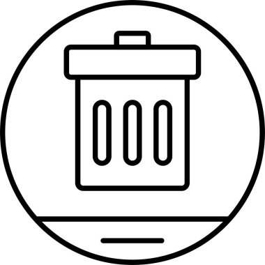 Çöp Satırı Simgesi Tasarımı