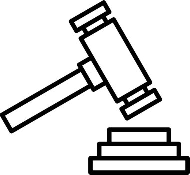 Açık Artırma Satırı Simgesi Tasarımı